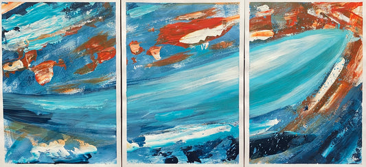 I Feel The Need For Speed (Triptych)